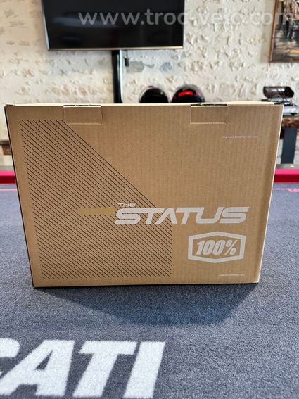 Casque vélo intégral VTT 100% Status x Cube – Taille L (59-60) / Taille XL (61-62 cm) – Neuf - 10