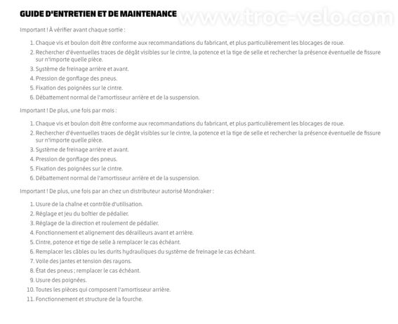 VTTAE Mondraker Crafty RR moteur neuf - 6