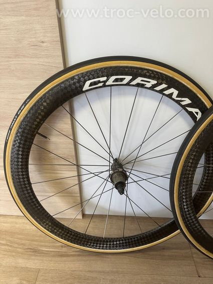 Paire de roues Corima Carbone 45 - 3