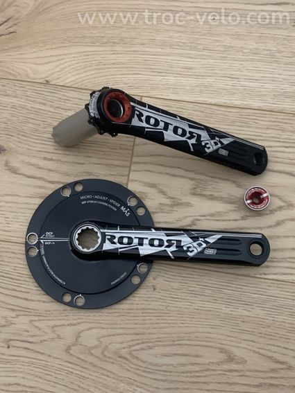 Pédalier Rotor 3D+ mas neuf Qrings - 2
