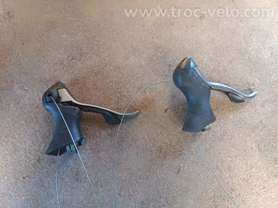 Manettes Shimano Ultegra 2 plateaux  10 Vitesses - 3