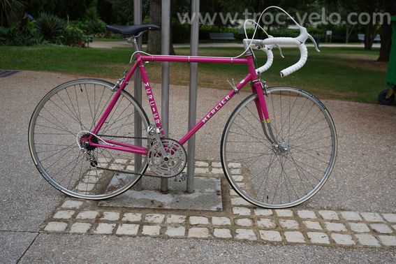 Mercier course vintage (~Mont-Cenis) 54 cm, Mavic Module E, Stronglight, Mafac, Simplex Prestige - 2