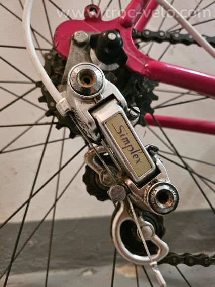 Mercier course vintage (~Mont-Cenis) 54 cm, Mavic Module E, Stronglight, Mafac, Simplex Prestige - 5