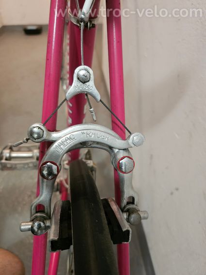 Mercier course vintage (~Mont-Cenis) 54 cm, Mavic Module E, Stronglight, Mafac, Simplex Prestige - 11
