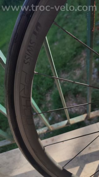 DT Swiss PR 1400 Dicut OXiC 32 mm– Roues route alu haut de gamme – frein patins - 5