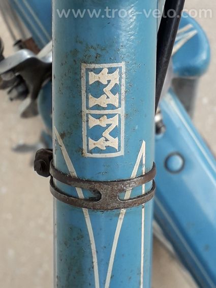 Vélo ville ancien fille enfant ado roues 24" pouces 600a d'origine 3 vitesses en Tbé - 3