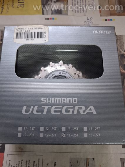 Cassette Shimano 14/25 10v