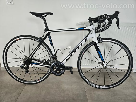 Scott Addict 15 Ultegra Di2 (54/M) - Roues Fulcrum Racing Zero - Capteur puissance Stages