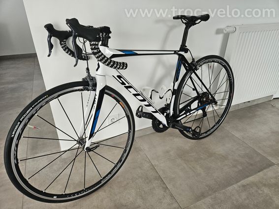 Scott Addict 15 Ultegra Di2 (54/M) - Roues Fulcrum Racing Zero - Capteur puissance Stages - 2