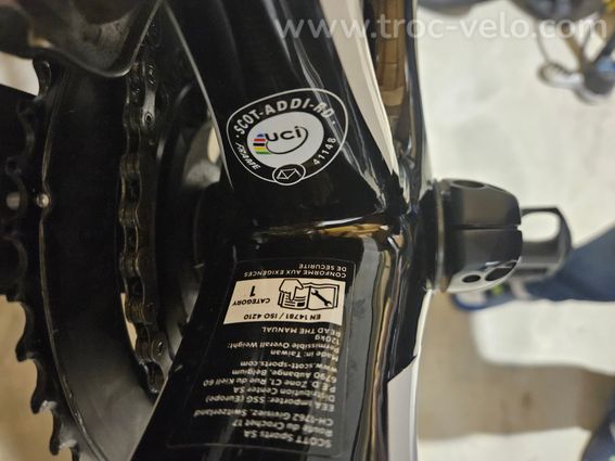 Scott Addict 15 Ultegra Di2 (54/M) - Roues Fulcrum Racing Zero - Capteur puissance Stages - 6