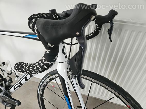 Scott Addict 15 Ultegra Di2 (54/M) - Roues Fulcrum Racing Zero - Capteur puissance Stages - 12