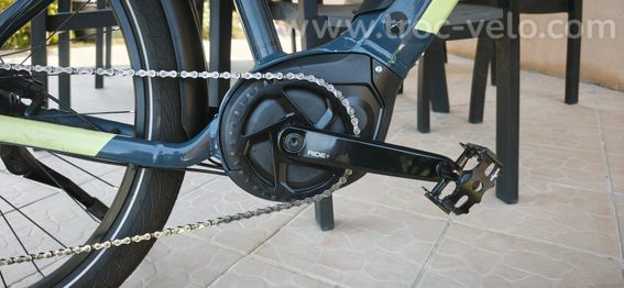 Vélo de Voyage Électrique HAIBIKE TREKKING 5 TRAPEZ Bleu  - 2