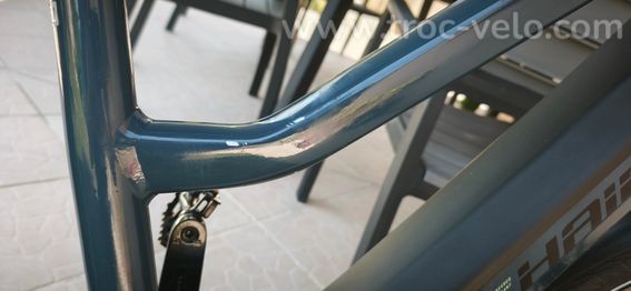 Vélo de Voyage Électrique HAIBIKE TREKKING 5 TRAPEZ Bleu  - 11
