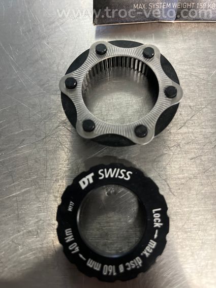 Adaptateurs DT Swiss CenterLock - Disque 6 trous - 2