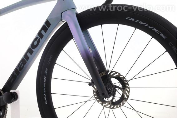 Produit Reconditionne    Bianchi Specialissima Di2 12v    Bleu   Velo De Route   Tres Bon Etat - 5