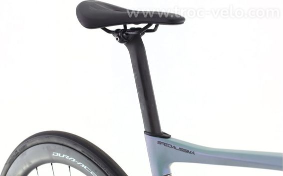Produit Reconditionne    Bianchi Specialissima Di2 12v    Bleu   Velo De Route   Tres Bon Etat - 8