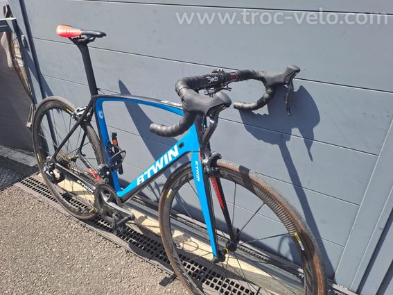 Vélo de route B'twin Ultra 740 CF Carbonne - Ultegra Di2 - Roue Mavic Cosmic Elite Carbonne - 3