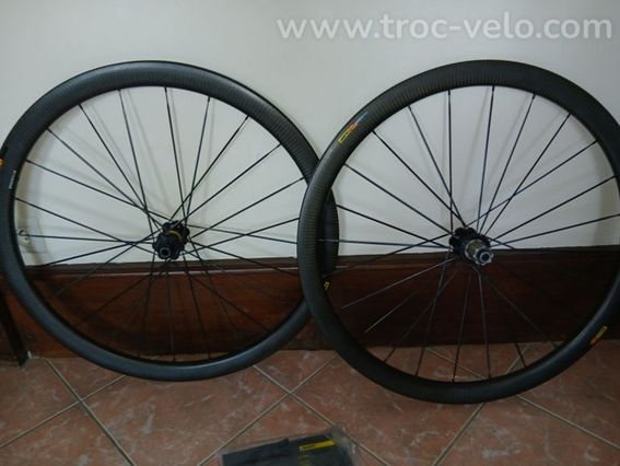 Paire de roues Mavic Cosmic Pro Carbon SL disque - 2