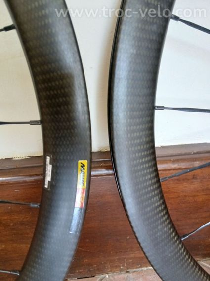 Paire de roues Mavic Cosmic Pro Carbon SL disque - 4