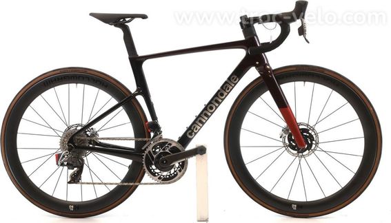 Produit Reconditionne Cannondale Supersix Evo Hi Mod Disc Axs 12v Rouge Velo De Route Tres Bon Etat