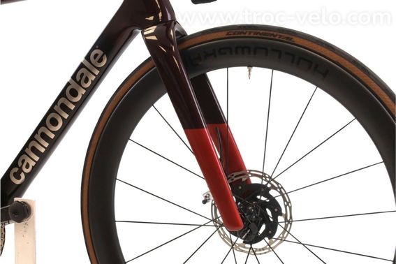 Produit Reconditionne Cannondale Supersix Evo Hi Mod Disc Axs 12v Rouge Velo De Route Tres Bon Etat - 5