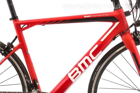 Produit Reconditionne    Bmc Teammachine Slr03    Rouge   Velo De Route   Tres Bon Etat - 2