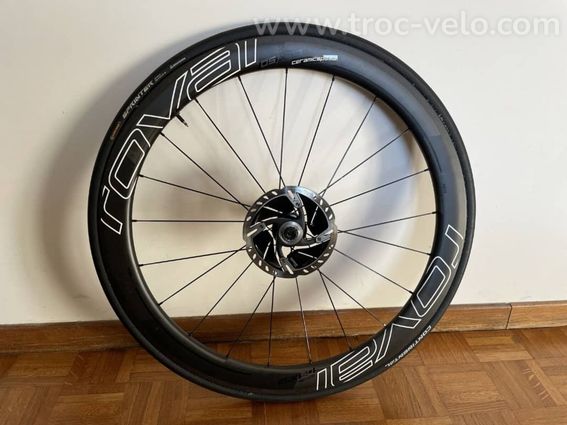 Roues de vélo de course Roval rapide CLX 50 Carbon Disc  - 2