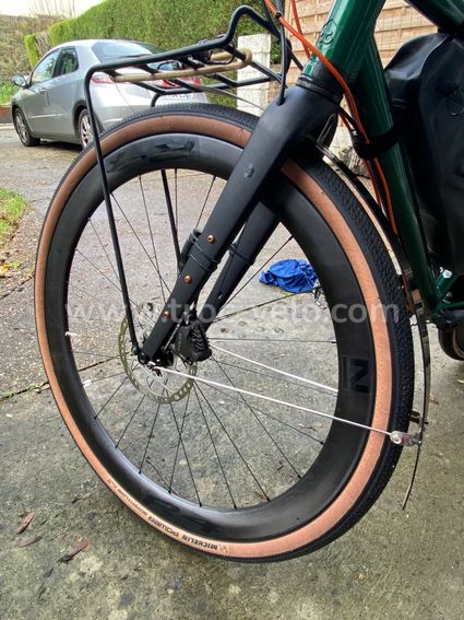 vélo de route roue 700c disque novatec haute qualité roues de vélo 700c 50mm * 25mm thru axel carbone route disque roue