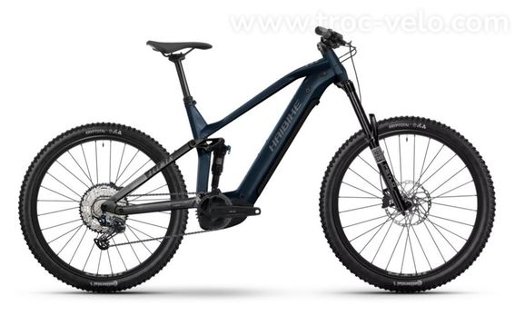 VTT électrique Haibike Allmtn 6 800Wh Bleu Foncé – Taille S – 2025