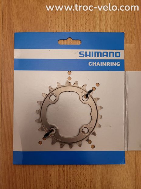 Plateau intérieur shimano xt m782 22t 10v - 2