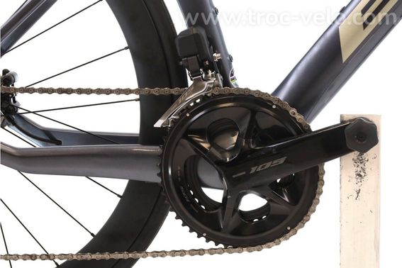 Produit Reconditionne    Bh Rs1 4 5 Di2 12v    Gris   Velo De Route   Tres Bon Etat - 4