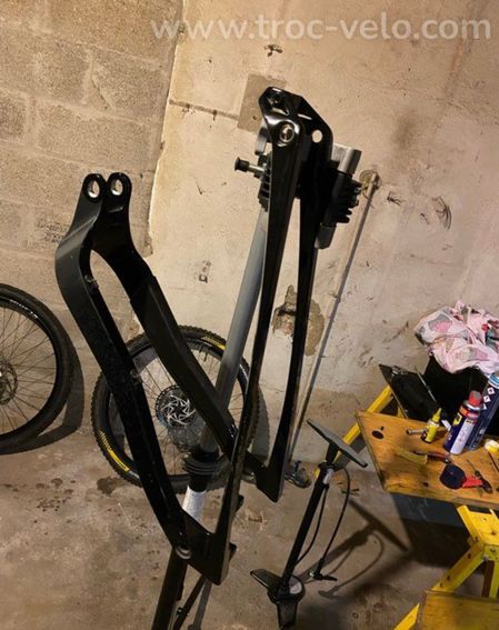 Bras arrières de suspension carbone sunn shamman 2021 - 3