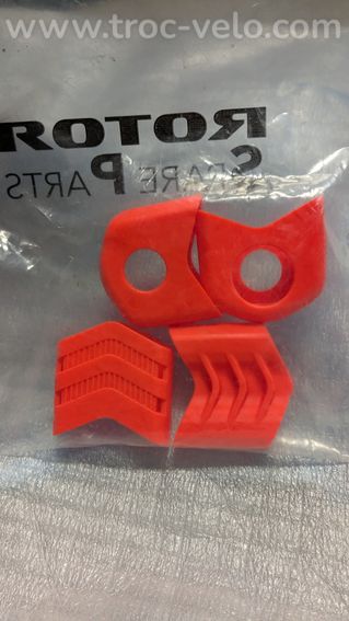 Manchons de protection pédalier Rotor orange - 2