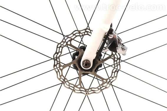 Produit Reconditionne    De Rosa Sk Pininfarina Disc Axs 12v    Blanc   Velo De Route   Tres Bon Etat - 7