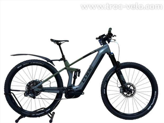 Cube Stereo Hybrid 140 HPC TM 750 Carbon 29 pouces VTT électrique Sram GX 2024 - 1