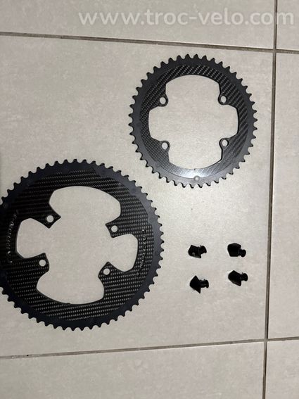 Plateaux Carbon-Ti 12v Shimano 60/46