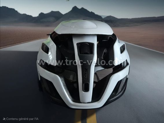 Casque Vélo Laser Wasp Air Tri Blanc/orange/noir – Taille S (52-56 Cm), Ouvert Mais Neuf