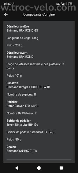 Gravel Canyon Grizl cf sl8 - 6