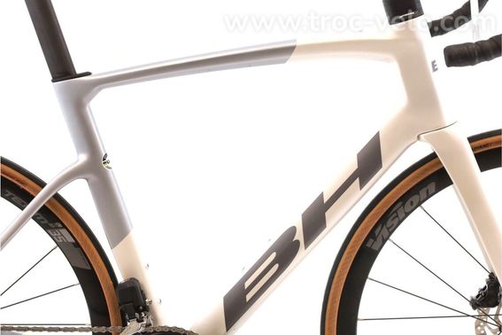 Produit Reconditionne Bh Rs1 4 0 Di2 12v Blanc Velo De Route Tres Bon Etat - 2