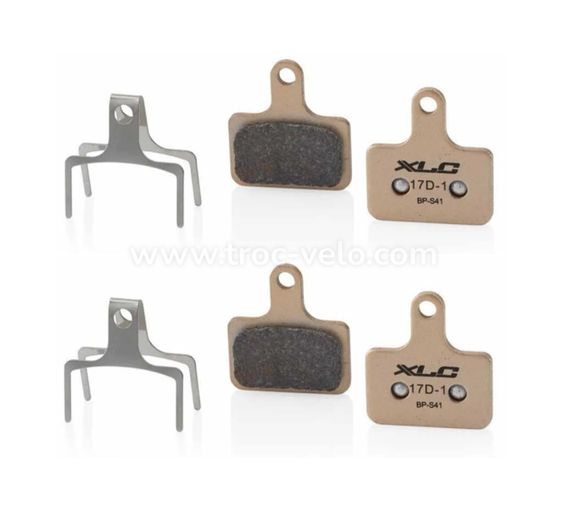 2 paires Plaquettes de frein XLC BP-S41 Métal fritté Shimano Ultegra 105 Dura Ace