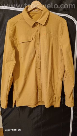 Chemise POC Rouse Aragonite Marron