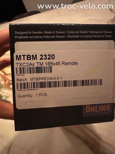 Ohlins TXC2 air  - 3