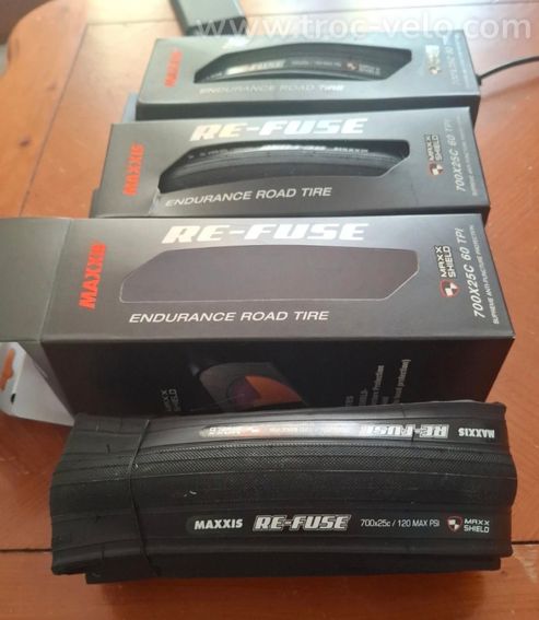 3 pneus Maxxis RE - Fuse Maxx Sield