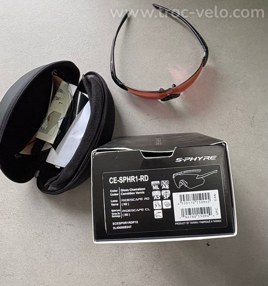 Lunettes CE-SPHR1-RD shimano - 3