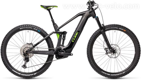 VTT Electrique 29" Cube Stereo Hybrid 140 SL 625 Iridium/Vert 2021 taille S - 2