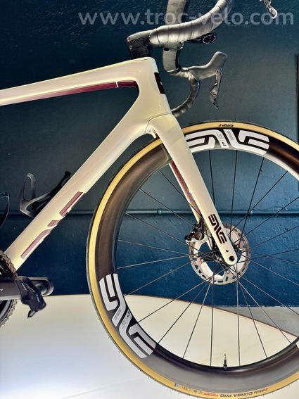 Vélo Enve Melee 54 Ultegra di2 roues SES 4.5 couleur Slipstream Pearl - 3