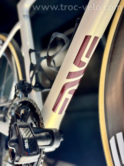 Vélo Enve Melee 54 Ultegra di2 roues SES 4.5 couleur Slipstream Pearl - 8