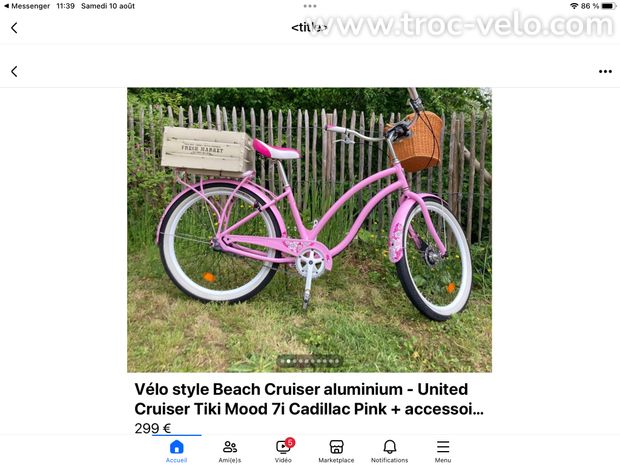 United cruiser cadillac pink - 1