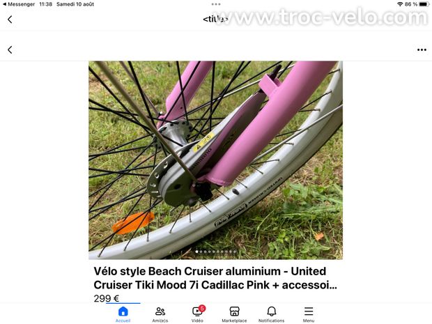 United cruiser cadillac pink - 4