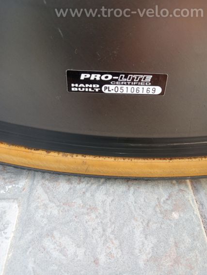 Roue AR prolite carbone 80mm - 2